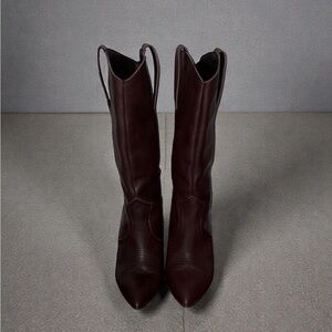 L'INTERVALLE Dark Brown Heeled Boots